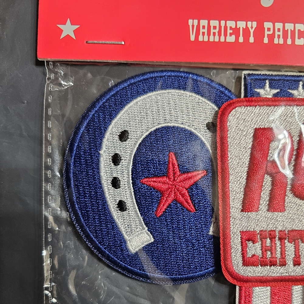Cowboy Carter Red Patch Set - Picture 4 of 4